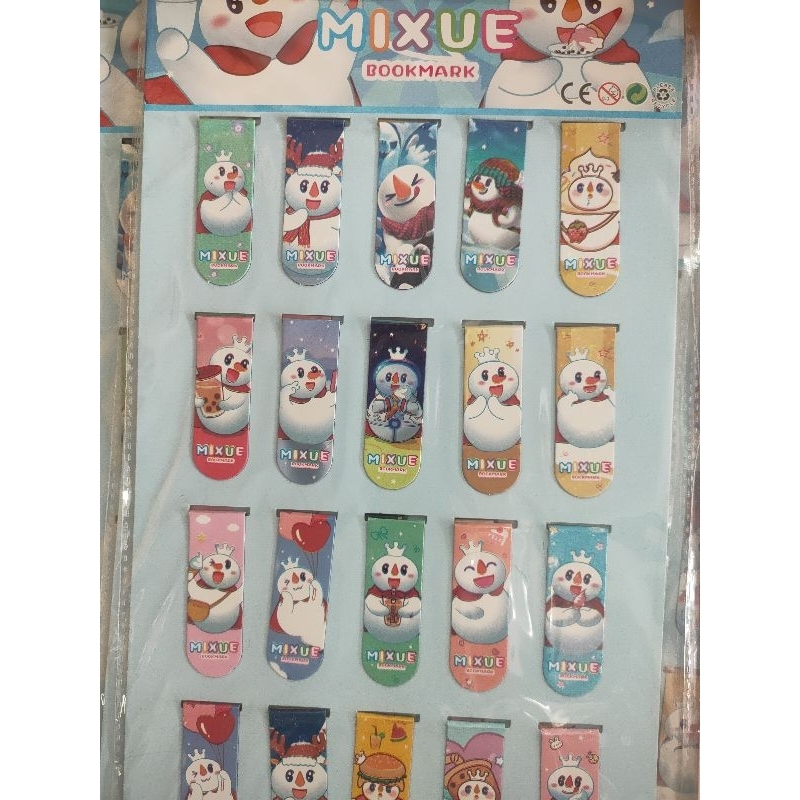 

PEMBATAS BUKU MAGNET SANRIO/MIXXUE isi 20pcs