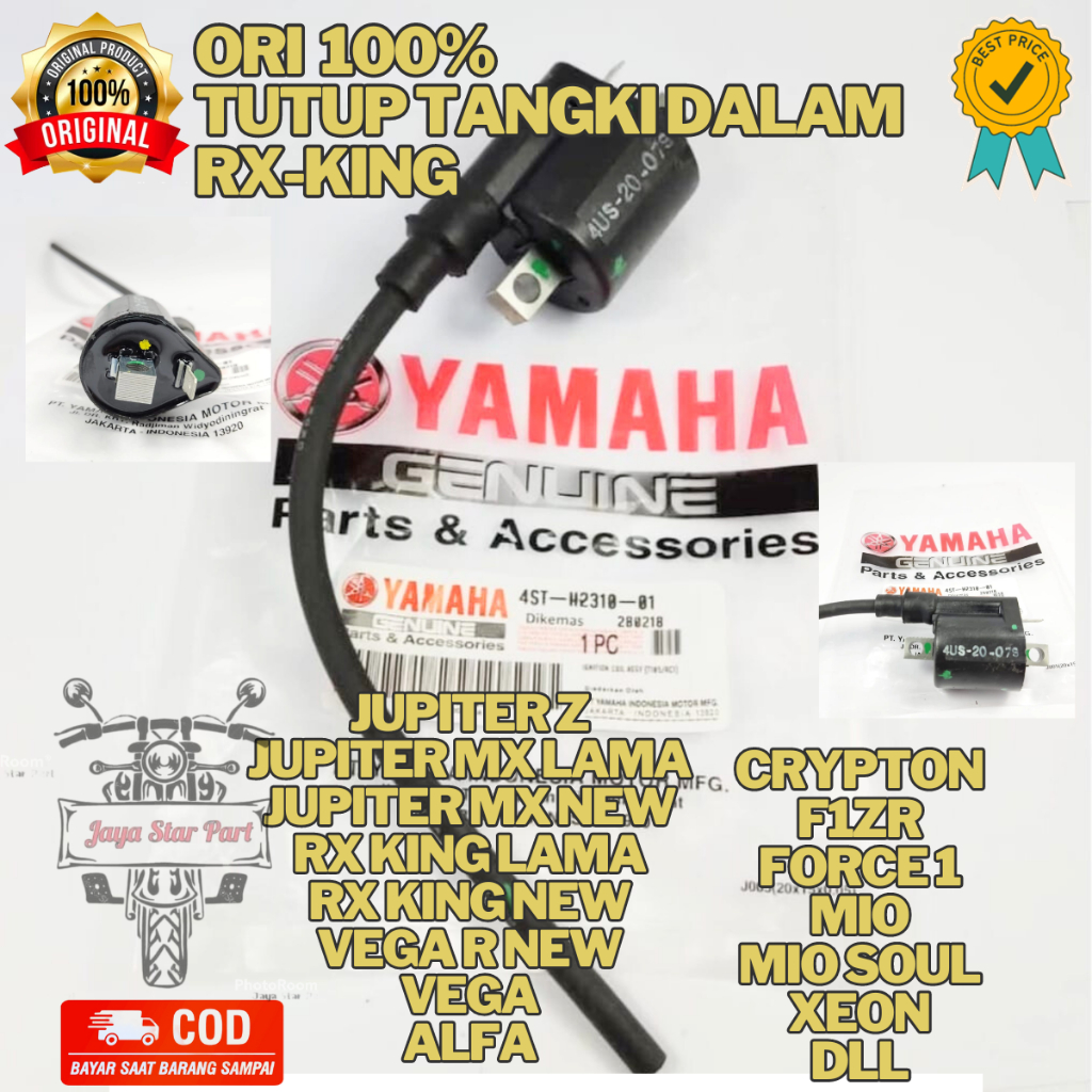 ORI Koil Coil YAMAHA ORIGINAL ASLI FIZR RX KING JUPITER Z FORCE ONE FORCE 1 4ST