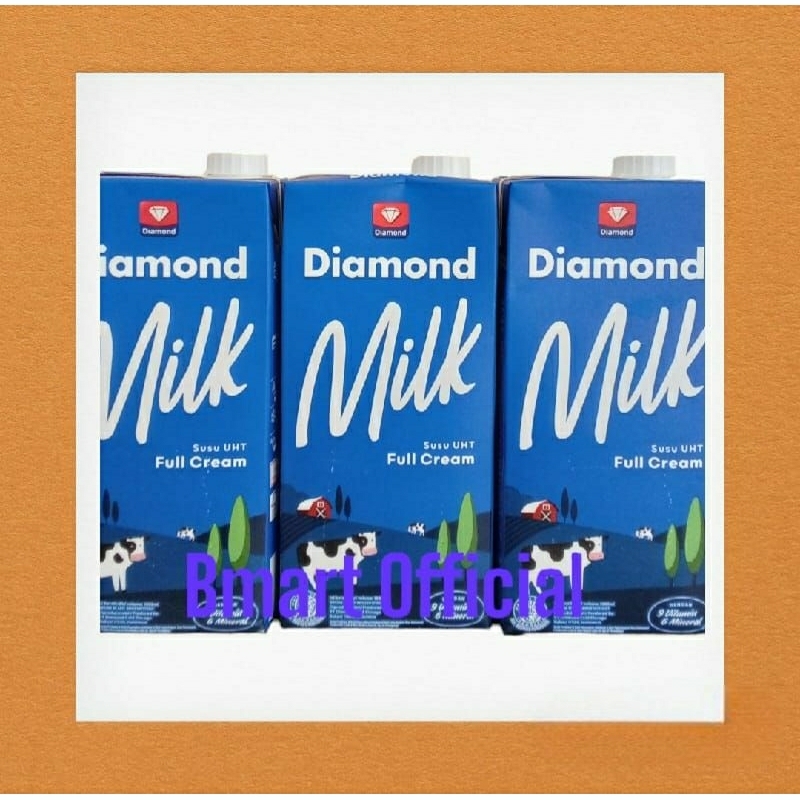 

DIAMOND UHT FULL CREAM 1 LITER / UHT COKLAT / UHT LOWFAT EXPIRE FEBRUARI - April 2025