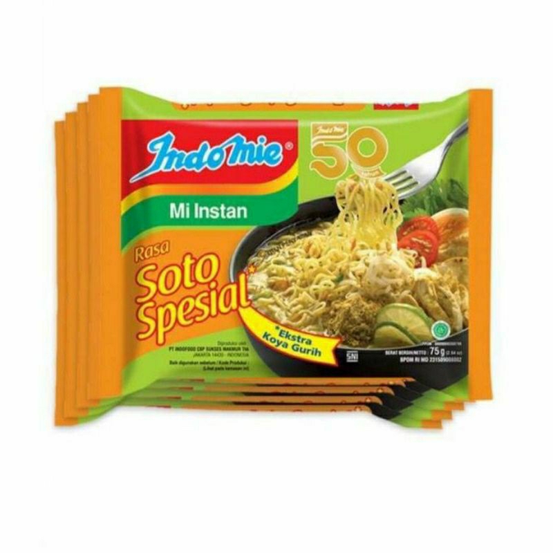 

INDOMIE RASA SOTO SPECIAL 5 PCS