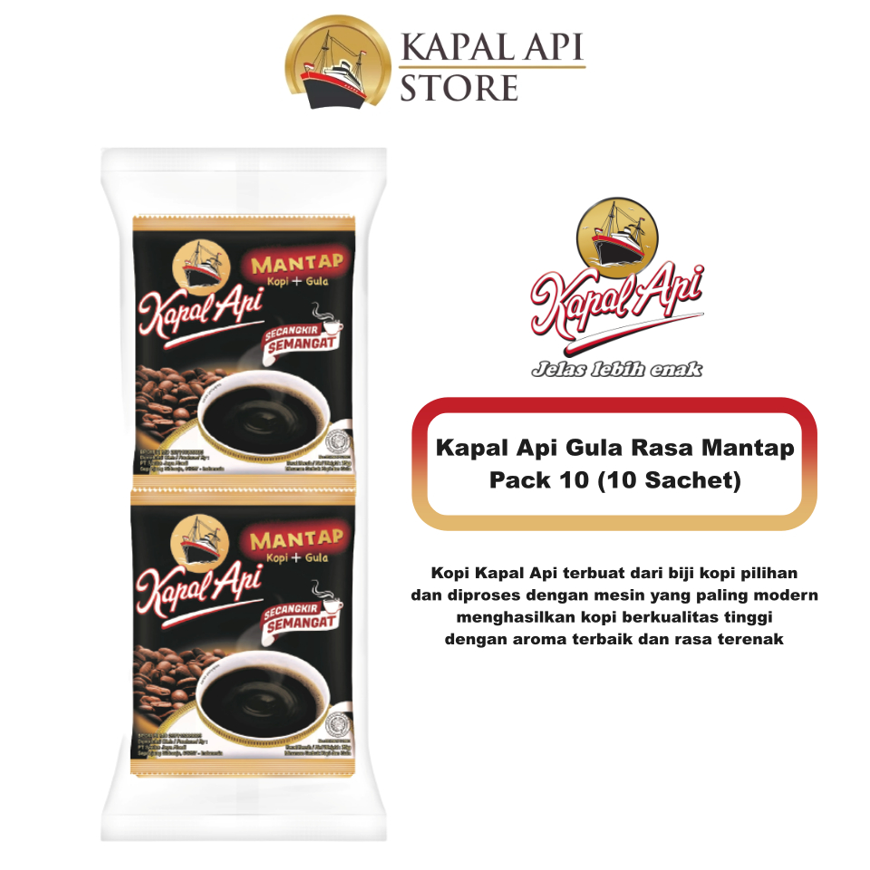 

KAPAL API MANTAP 10SACHET