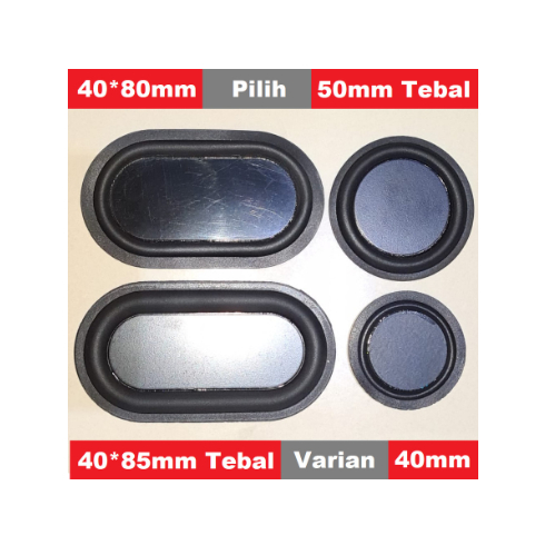 Subwoofer Passive Radiator sub woofer Pasif Low Bass DIY Speaker Mini