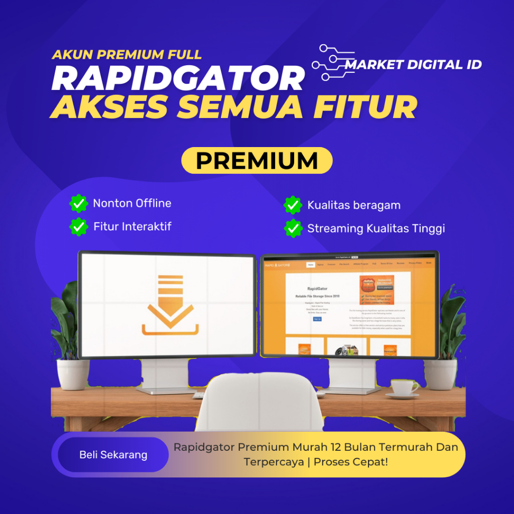 Rapidgator Premium Murah Termurah Dan Terpercaya | Proses Cepat