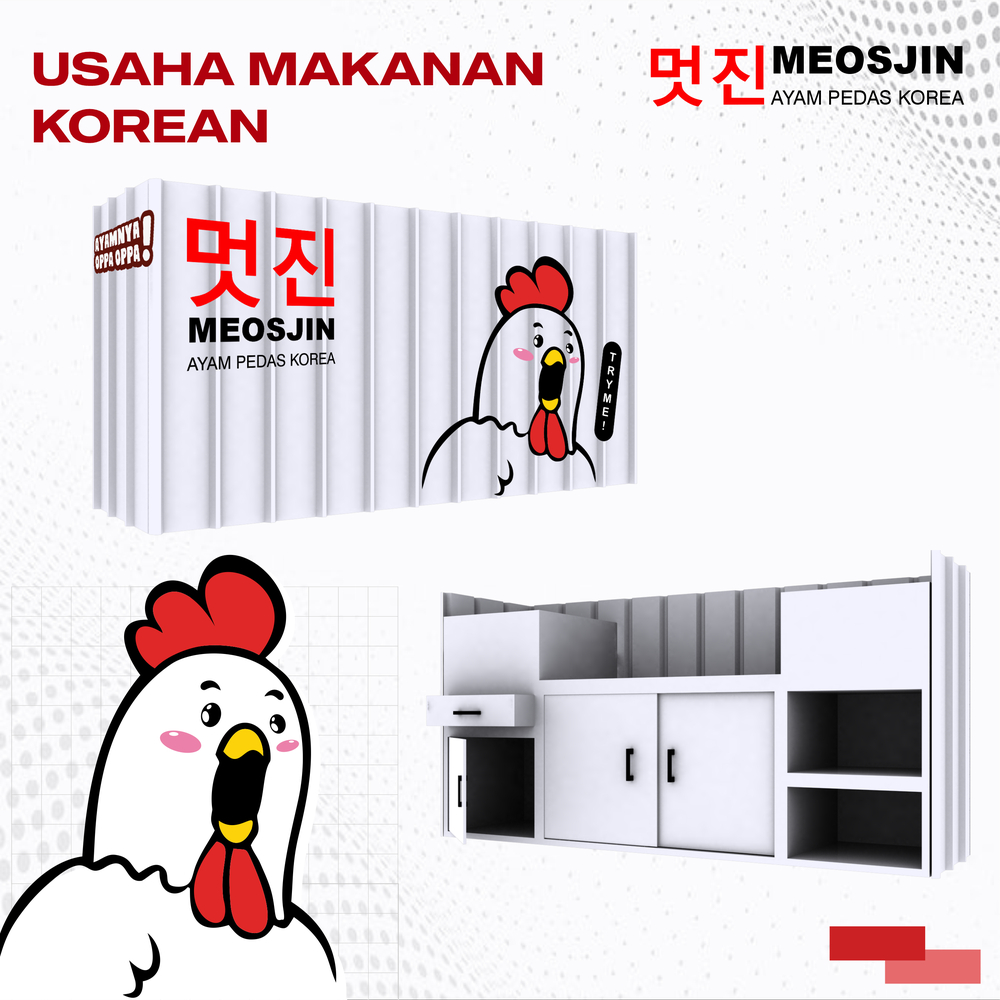 PROMO Franchise AYAM PEDAS KOREA Hemat & Lengkap Bonus Jutaan