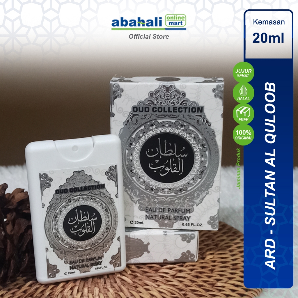 Original Parfum Pocket Arab Sultan Al Quloob By Ard Al Zaafaran 20ml Dubai Minyak Wangi Dari Dubai A