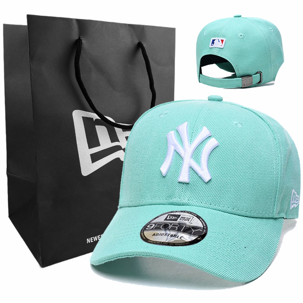 Topi Baseball Hat Ny Yankees Tosca Putih Bordir Import Aksesoris Pria Wanita