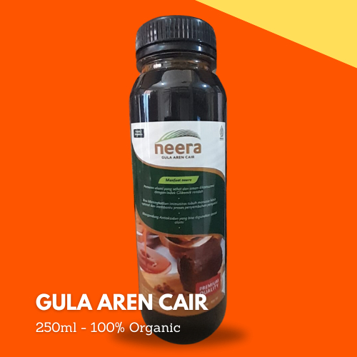 

Gula Aren cair neera 100% Organic premium quality 250ml