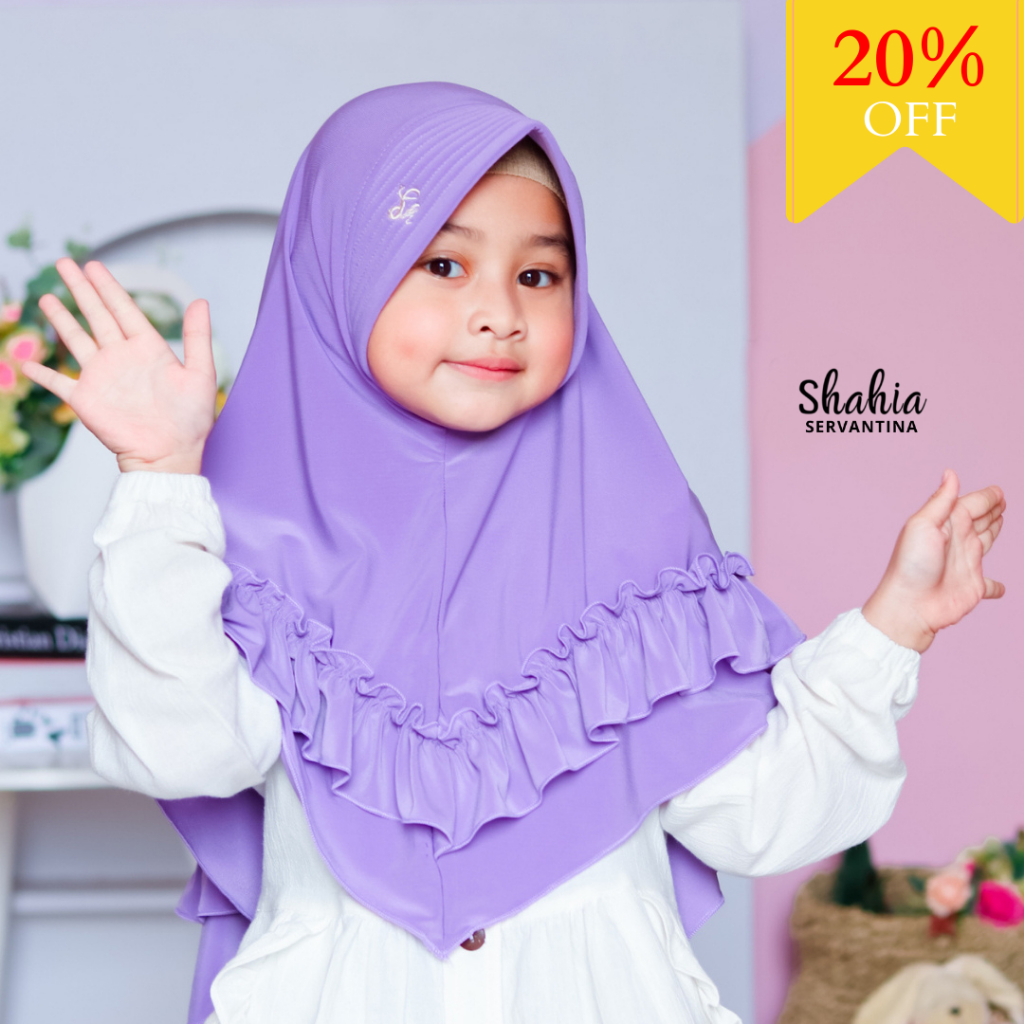 Shahia Servantina - Hijab Anak Jilbab Anak “Humaira” Etalase 2