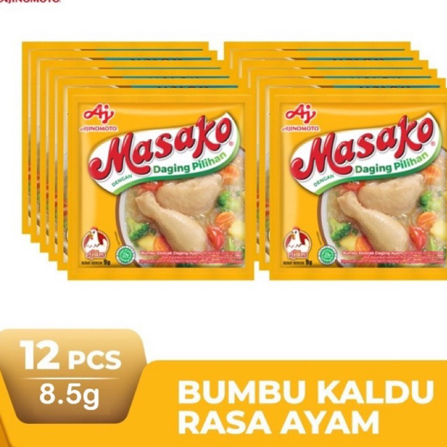 

MASAKO AYAM SACHET isi 12pcs