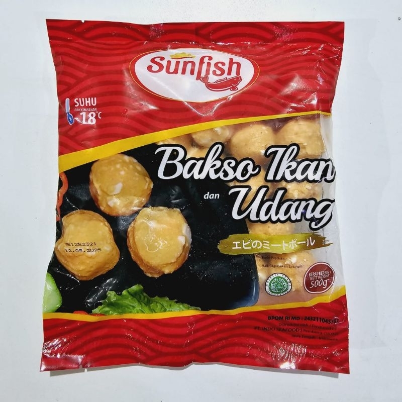 

SUNFISH BAKSO IKAN DAN UDANG 500GR