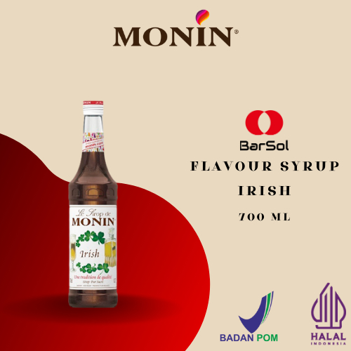 

Monin Syrup Irish 700 Ml - Barsol Indonesia