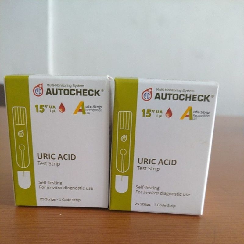 Strip Asam Urat Autocheck /Strip Uric Acid Autocheck / Autocheck asam urat