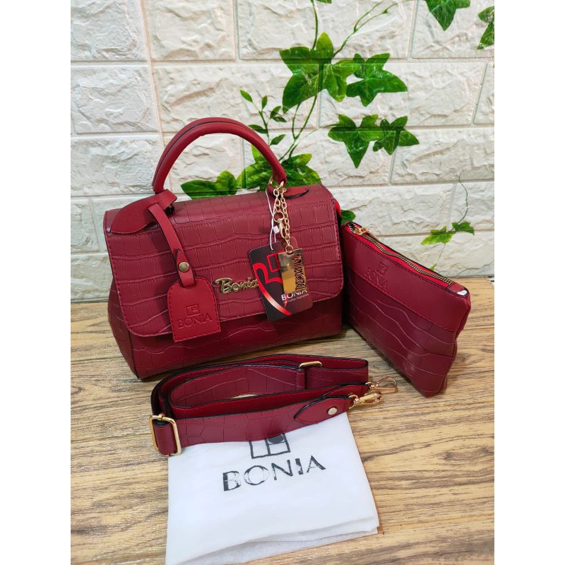 Tas Bonia Wanita Branded Tas Bonia Premium Tas Bonia Import Tas Bonia Terbaru 2023 Tas Wanita Import