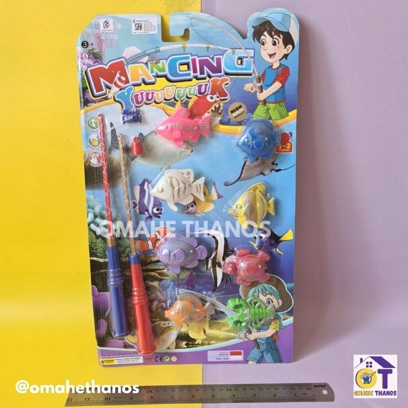 Mainan Mancing Mania Mancing Yuk / Mainan Pancing Ikan murah / Mainan memancing