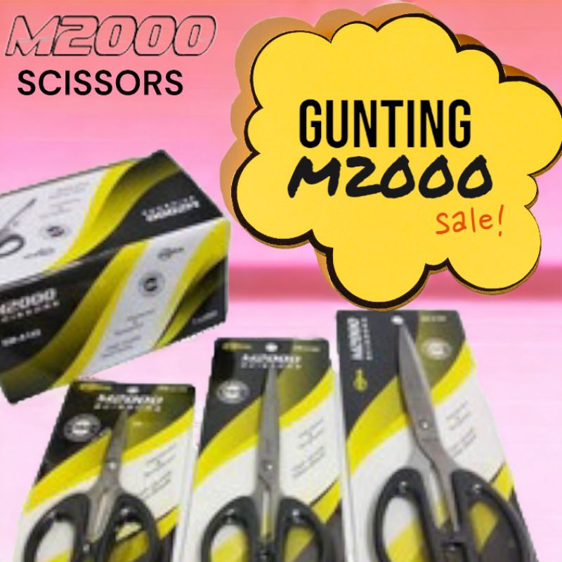 

Alat Potong Scissors Gunting Serbaguna Tajam M2000 Original