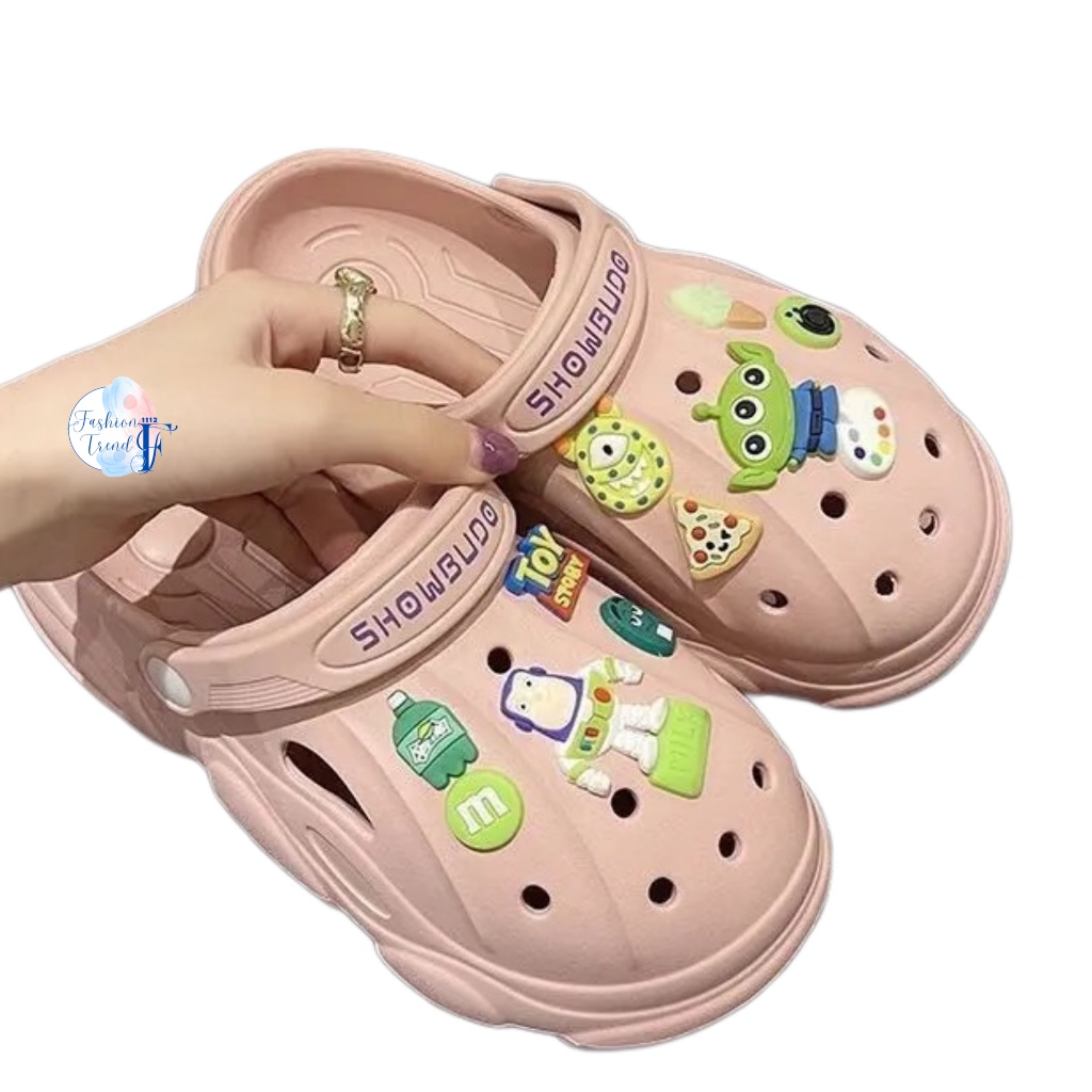 Jibbitz crocs hiasan sendal karakter kartun toy story