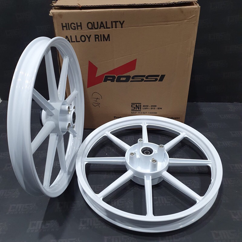 Velg Racing Rossi VRossi Zigen Swan Palang P8 Jupiter MX 135 New Double Disc Velg Racing VRossi Yama