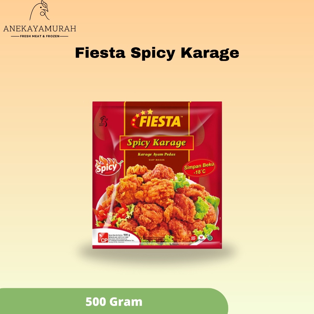 

Fiesta Spicy Karage / Karage Ayam Pedas 500gr