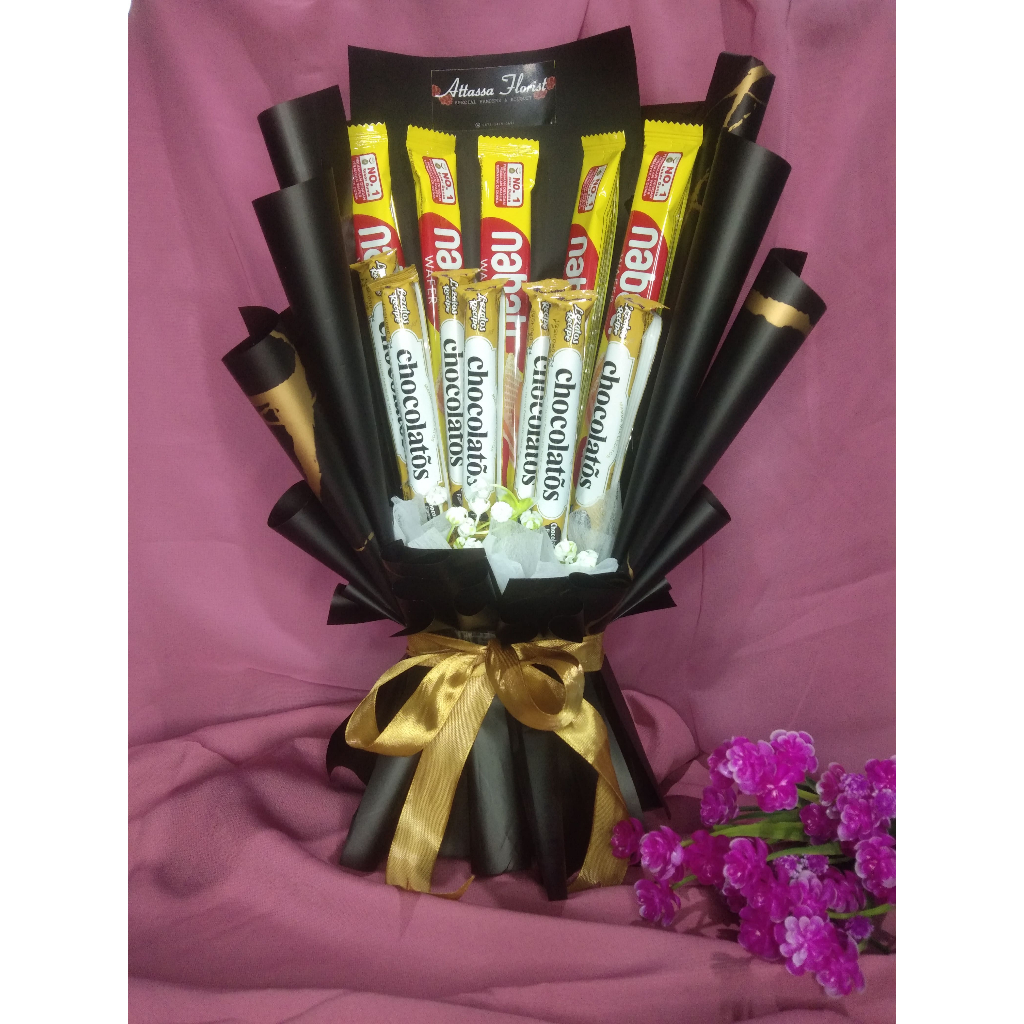 

001 Buket Snack Murah | Buket Wisuda | Buket Chocolatos | Buket Nabati | Buket SIIP