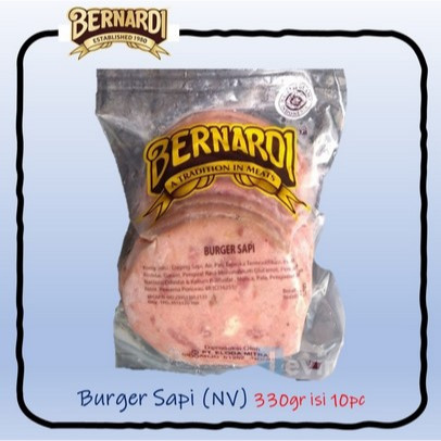 

Bernardi Burger Sapi NV isi 10 pcs