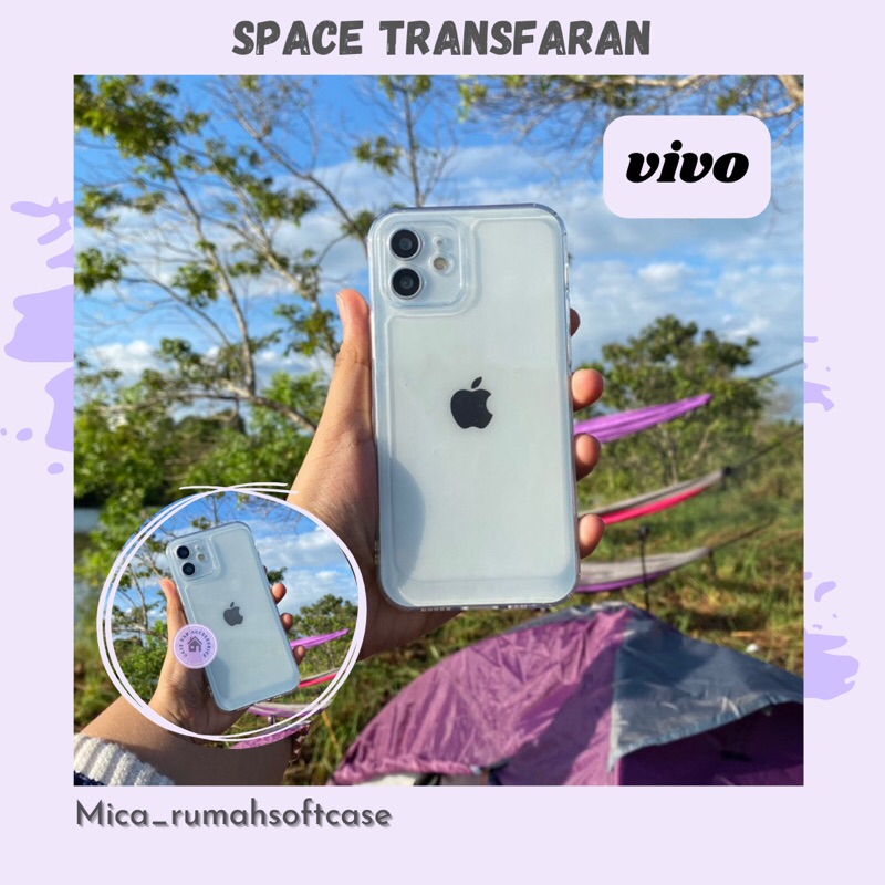 [MURAH] CASE BENING TRANSFARAN FOR ANDROID VIVO Y20/Y12S Y12 Y15 Y17 Y30 Y50 Y25S Y01