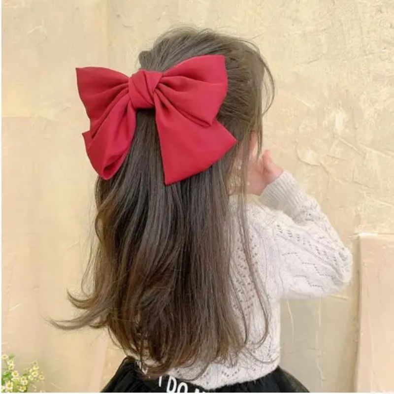 JEPIT PITA KOREA/ JEPIT PITA SATIN/ IKAT PITA BESAR SATIN/ PITA RAMBUT