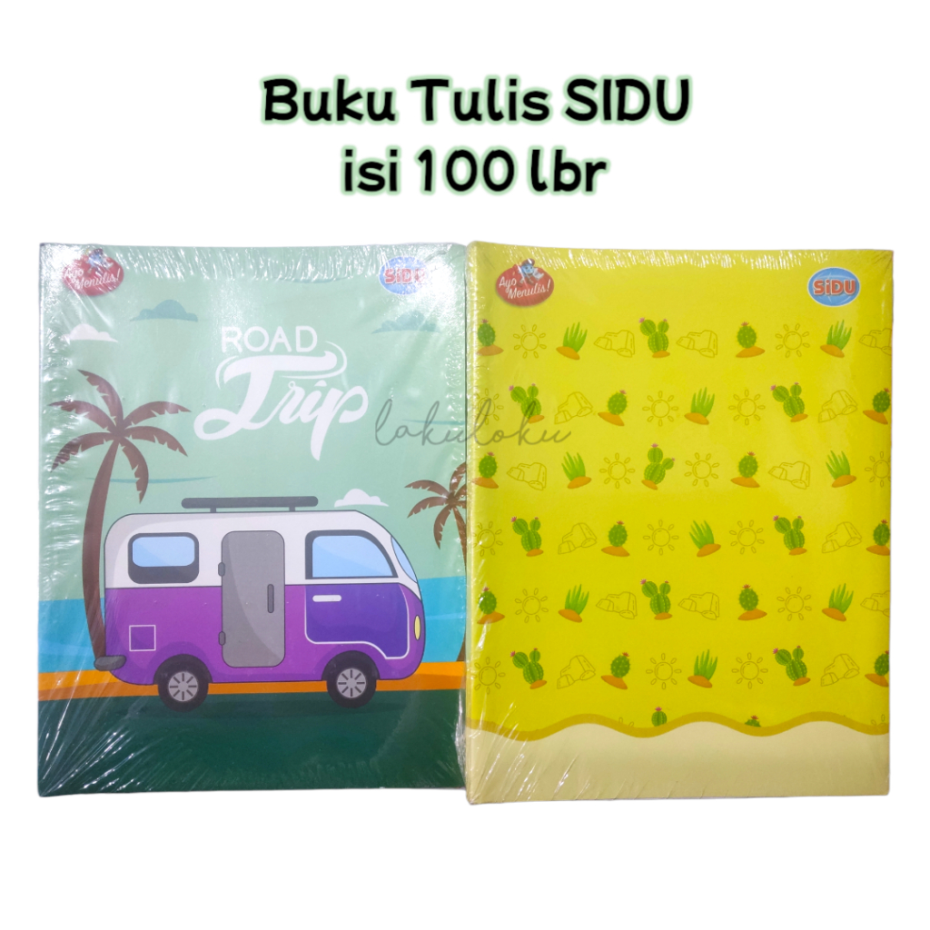 

(1 PCS) Buku Tulis Garis SIDU isi 100 lembar