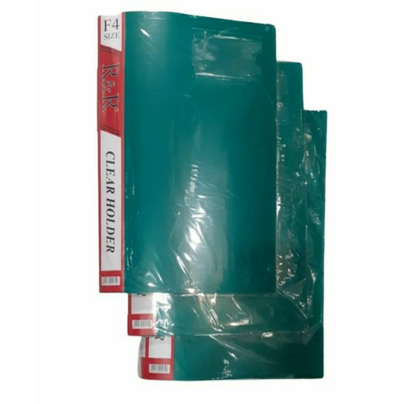 

Display Book/ Clear Holder R&R 40 Pockets/ 40 Sheets ukuran F4