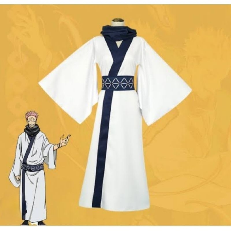 Baju Cosplay Sukuna Anime Cosplay Jujutsu itadory yuuji Costume cod anime