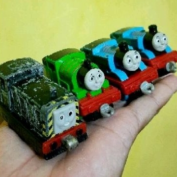 Mainan kereta thomas diecast second original mattel