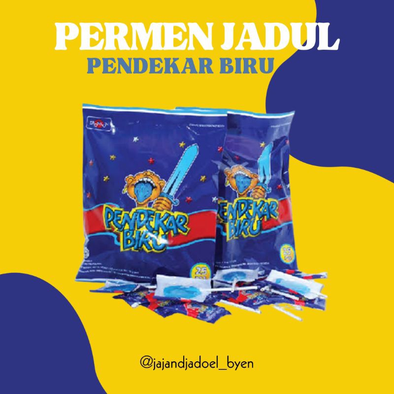 

[PERMEN JADUL LEGENDARIS] Pendekar Biru | 1pack isi 25pcs