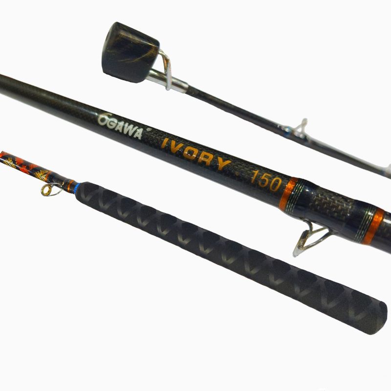 Joran Besutan Wrapping Ogawa Ivory  Carbon Tebal Panjang 180Cm