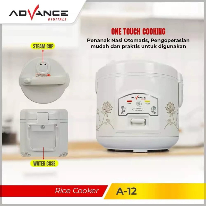 Advance Magicom Rice Cooker A12 / A13 1,2Liter