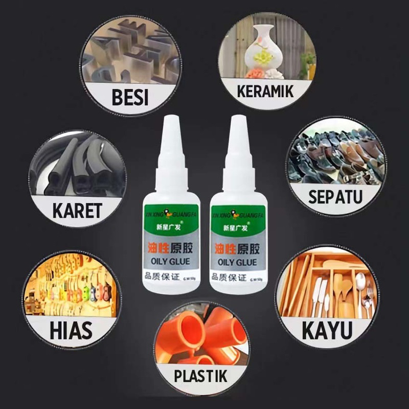 

Lem Setan Super Glue Lem Serbaguna Cairan Perekat Kuat /Lem Cair Kuat Serbaguna Besi Kaca Karet Plastik Daya Rekat Tinggi /Oily Glue 50Gr Lem Keramik Lem Super Serbaguna Cairan Super Perekat Kuat Perekat Serbaguna kayu Keramik kaca Karet Plastik Logam