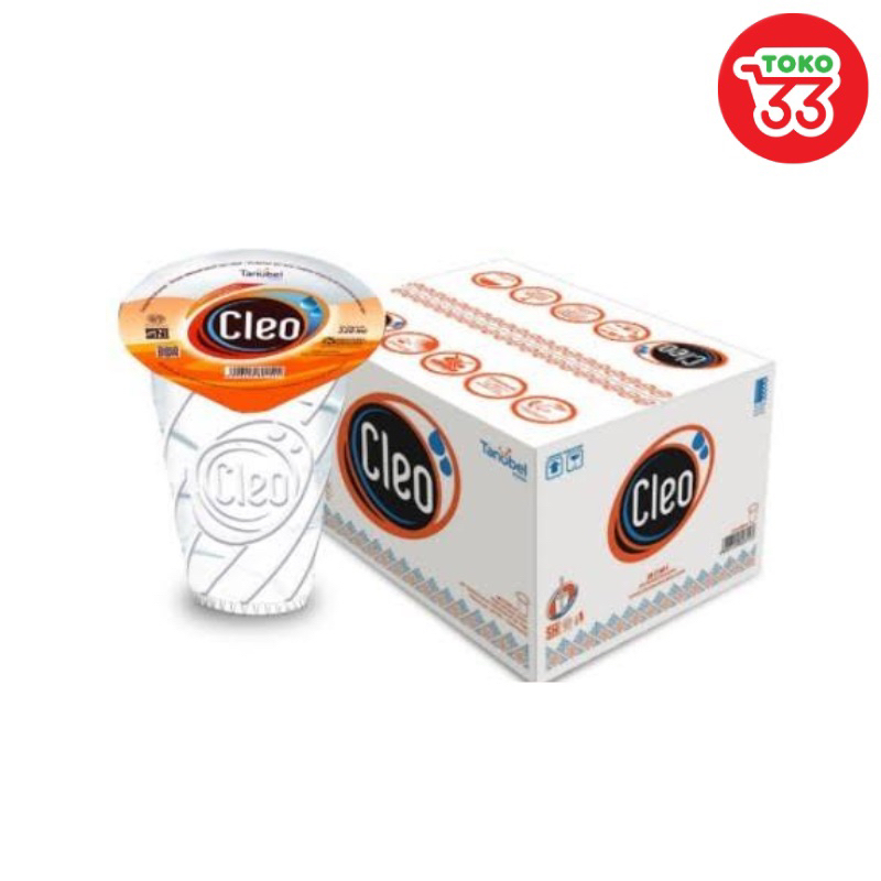 

Cleo Air Mineral Gelas 220ml isi 40