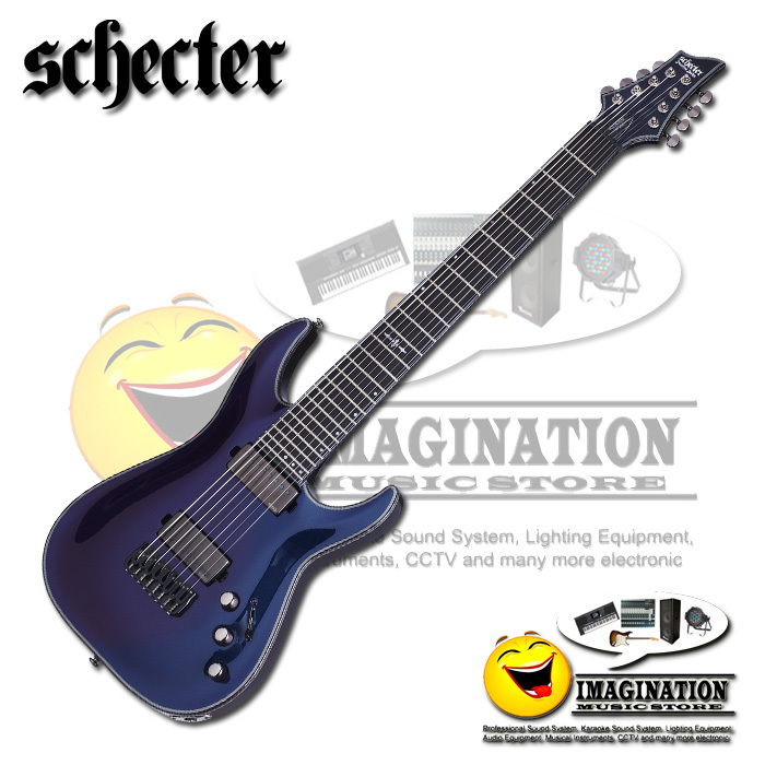 Schecter Hellraiser Hybrid C-8 - Ultra Violet