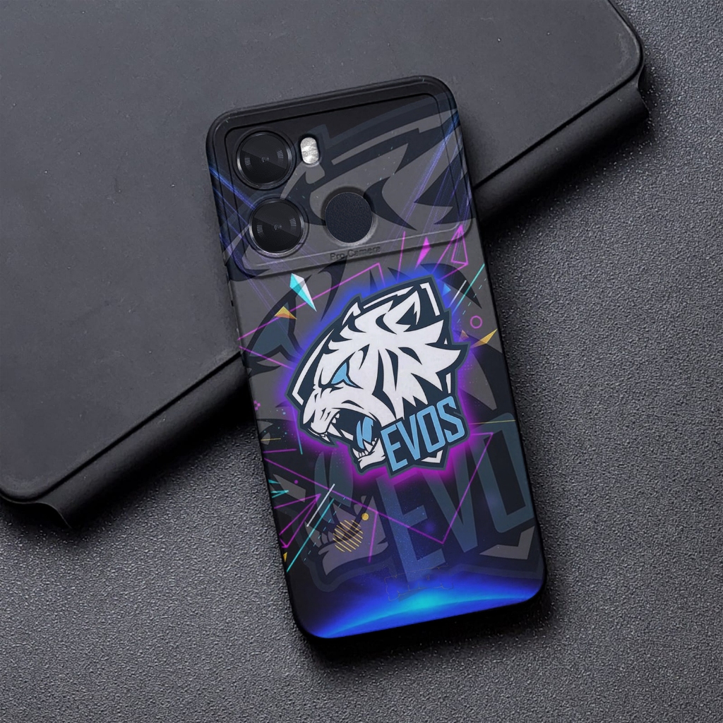 [GZSTR-20] Softcase  Procamera For ITEL P40 2023 Terbaru Motif Esport  Fashion Case Kesing Handphone