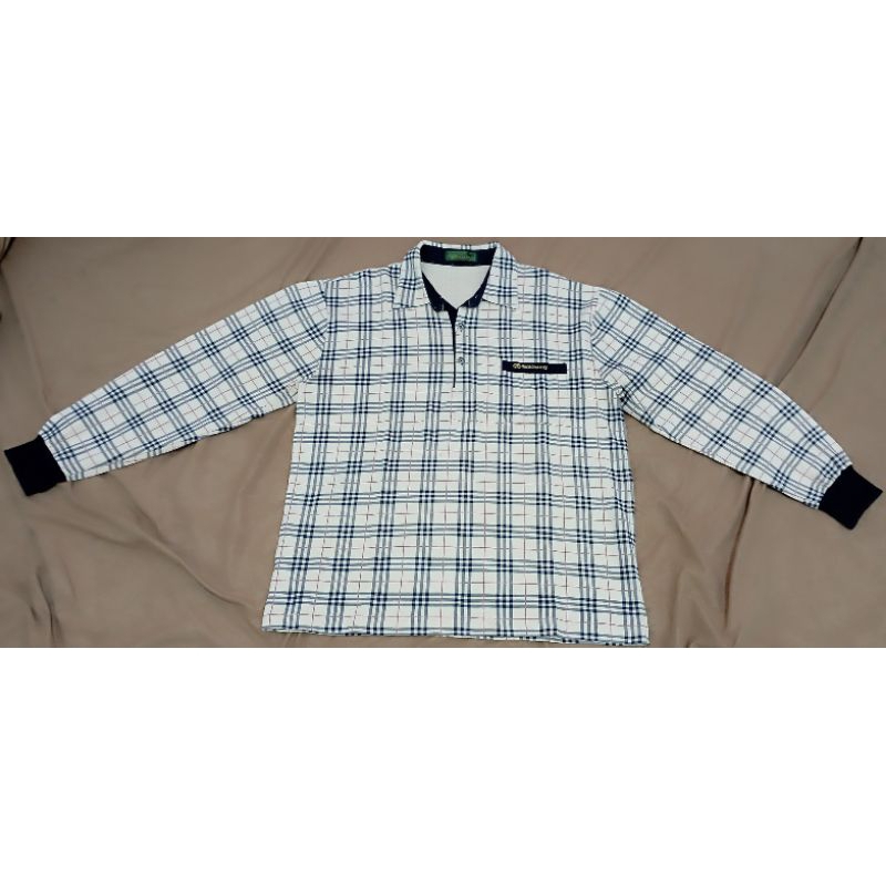 baju berkerah paolo gucci vintage