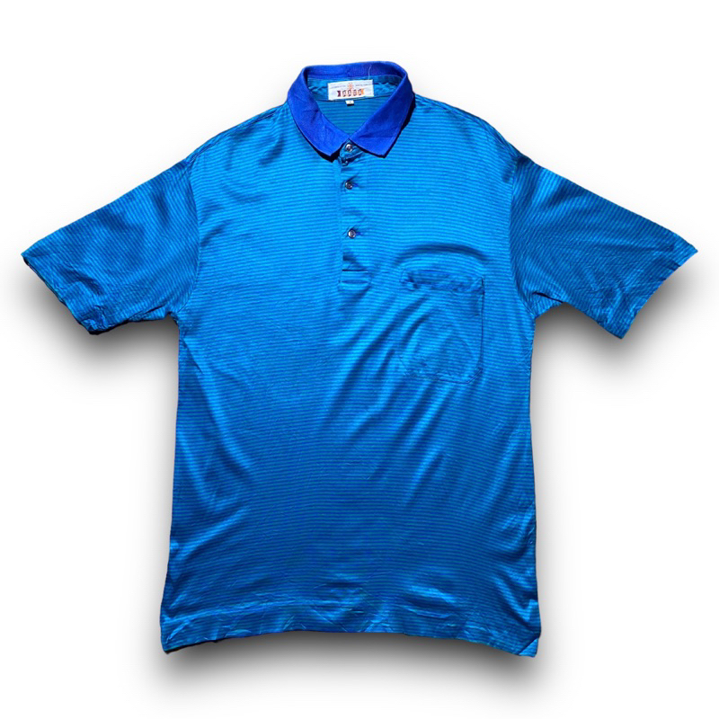 Baracuta Sripe Pocket polo Shirt made in italy