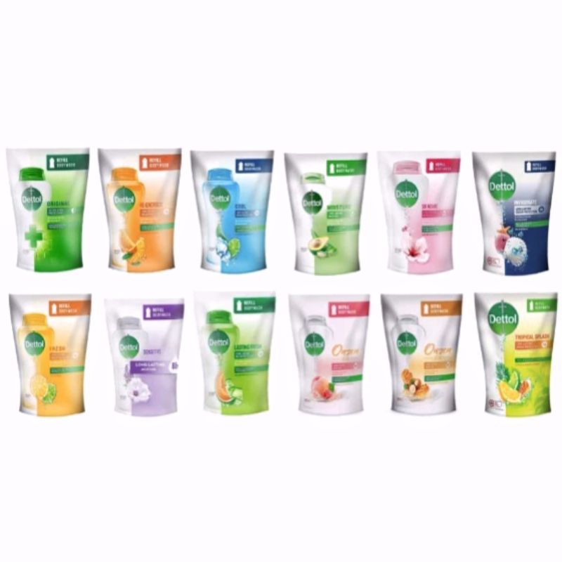Dettol badywash 410ml//Sabun cair dettol 410ml