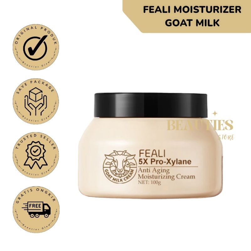 FEALI MOISTURIZER CREAM & GOAT MILK ANTI AGING