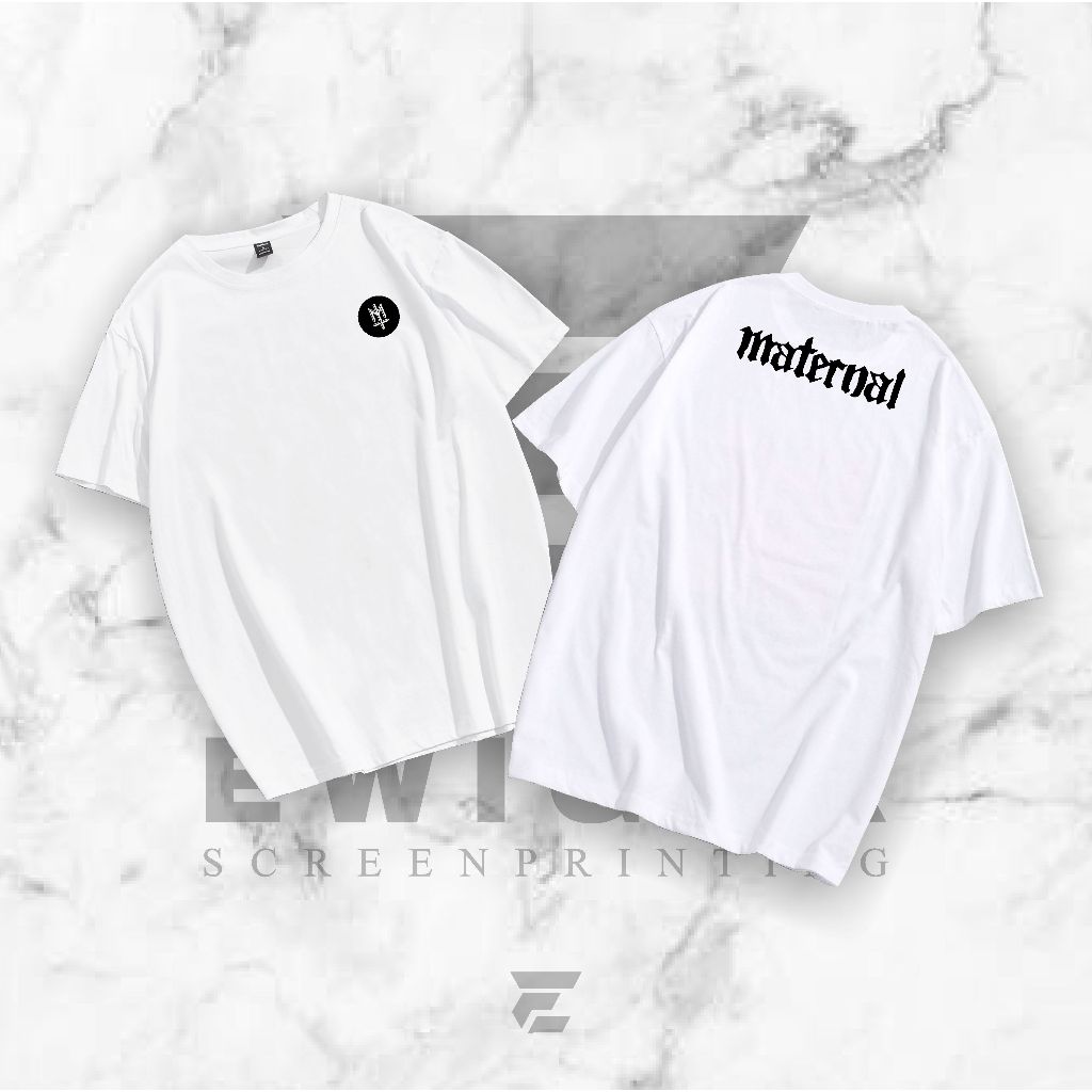 Kaos Maternal, Kaos Brand Maternal Disaster, Kaos Oblong Pria