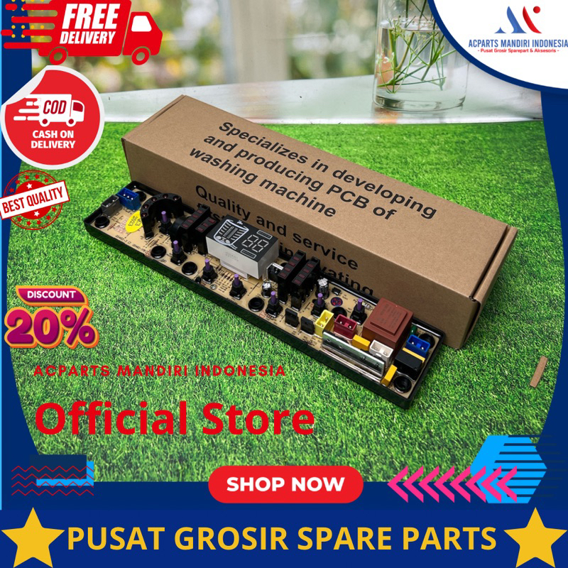 SANKEN QW-S890 modul pcb mesin cuci Top Loading ( 11210492-1 )