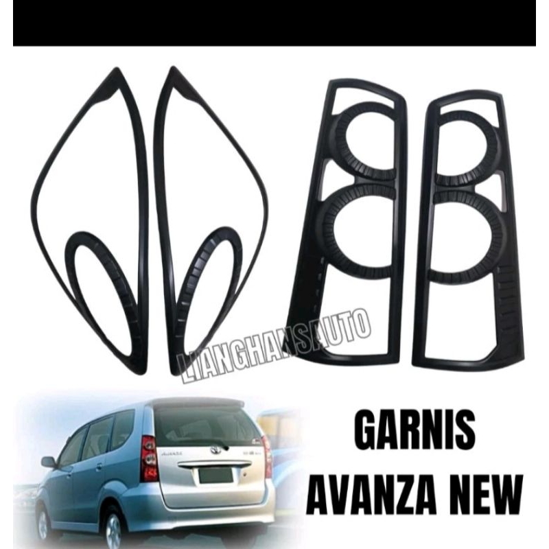 paket garnish list cover lampu depan belakang Avanza Xenia 2007-2011
