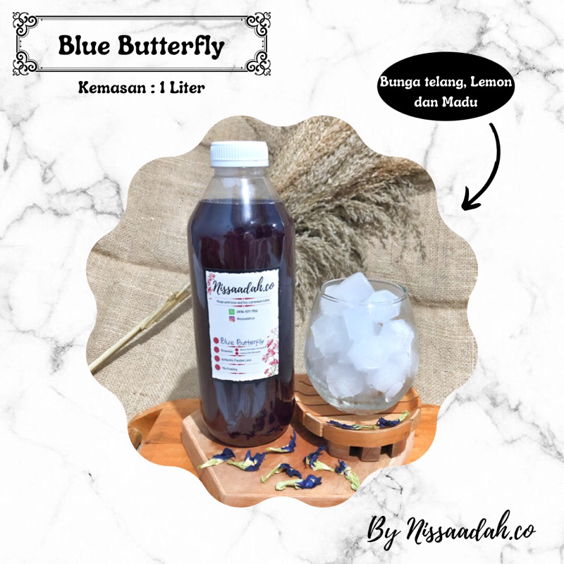 

Nissaadah.co - Minuman Blue Butterfly Kemasan 1 Liter