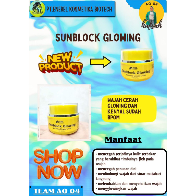 SUNBLOCK GLOWING NRL