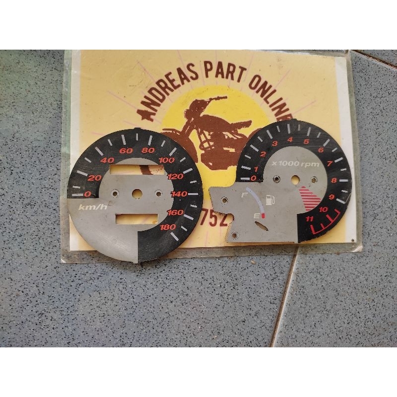 papan speedometer spidometer rx king new original bekas