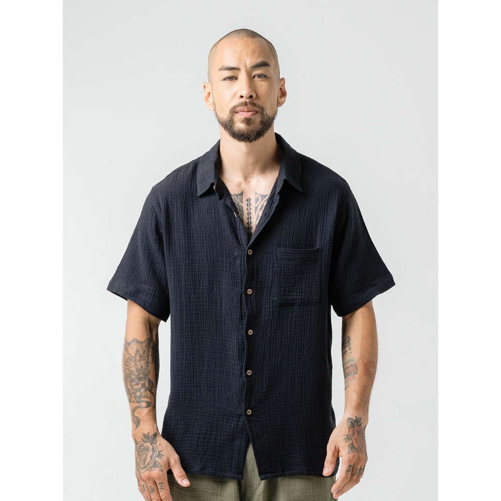 BLOOD + BONE - Krooked Shirt - Black