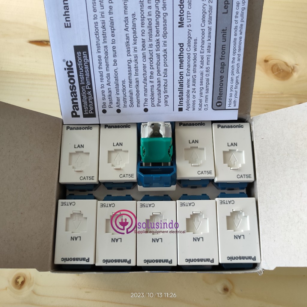 PANASONIC MODUL DATA CAT5E WEJ2488