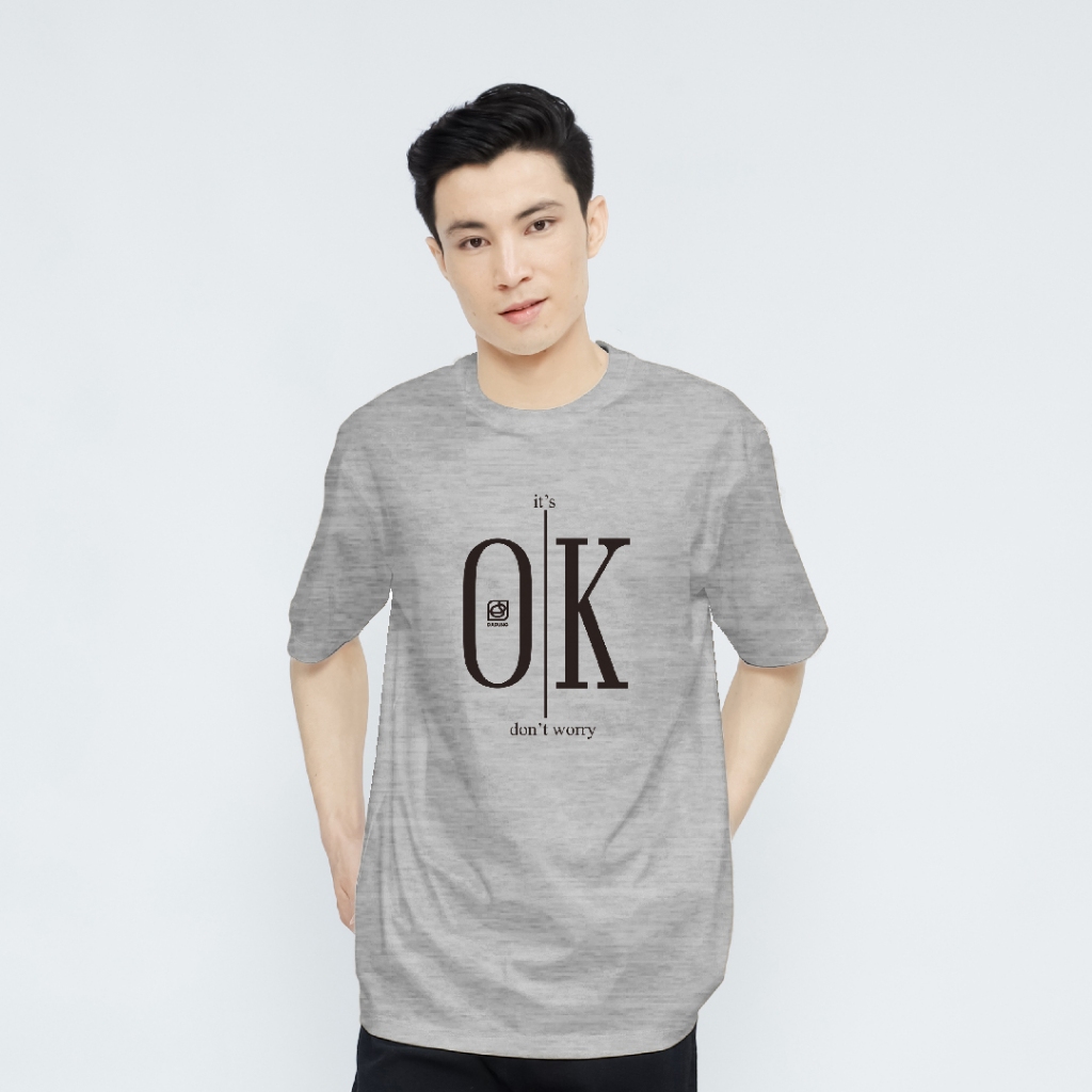 DADUNG | Kaos Pria Warna Misty, Nyaman dan Stylish | ITS OK – T-SHIRT